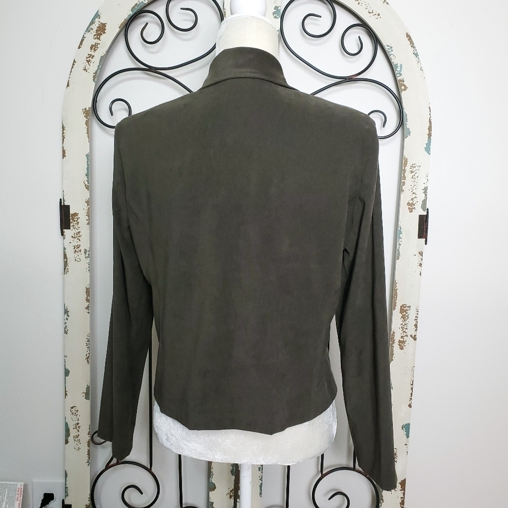 First Option olive green jacket 10P - Picture 2 of 7